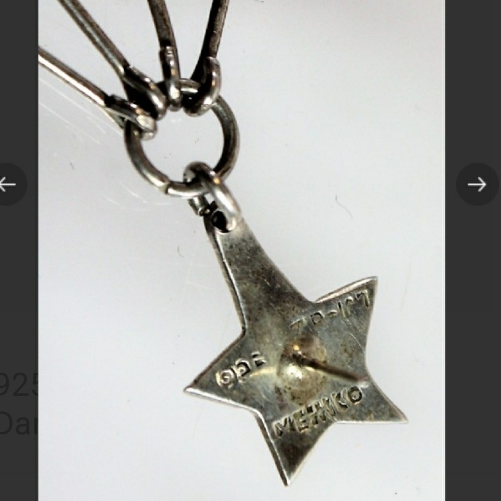 Vintage Sterling Mexico Celestial Dangle E… - Picture 10 of 10